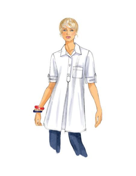 Patron Butterick 6099/Y - Tunique