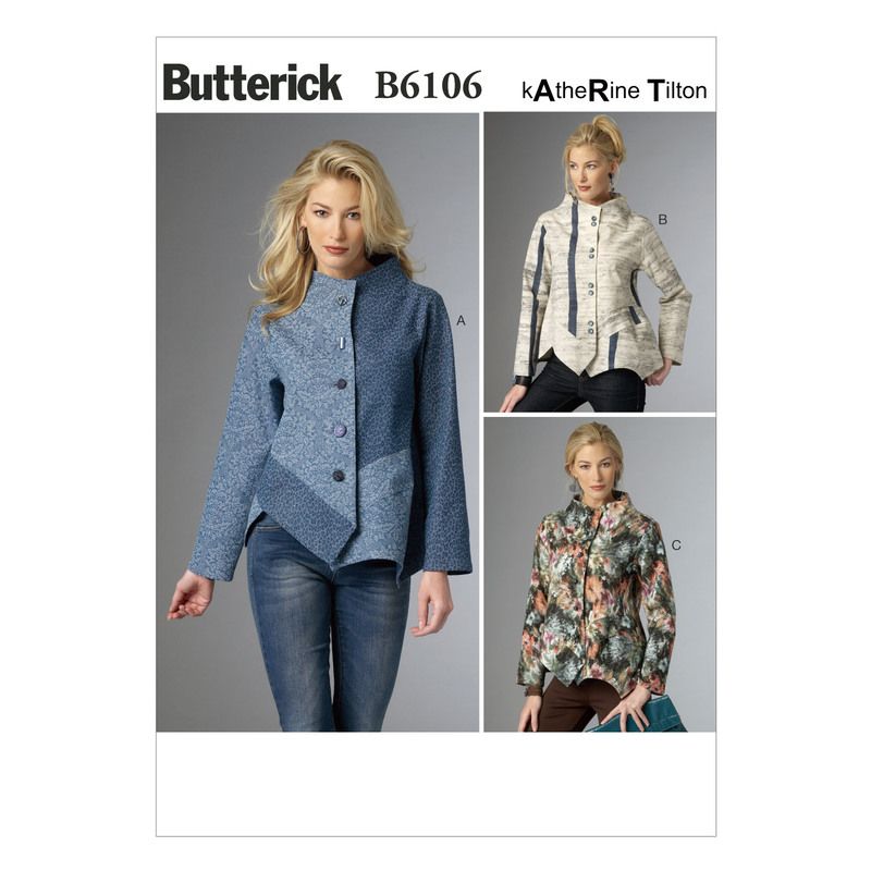 Patron Butterick 6106/Y - Veste