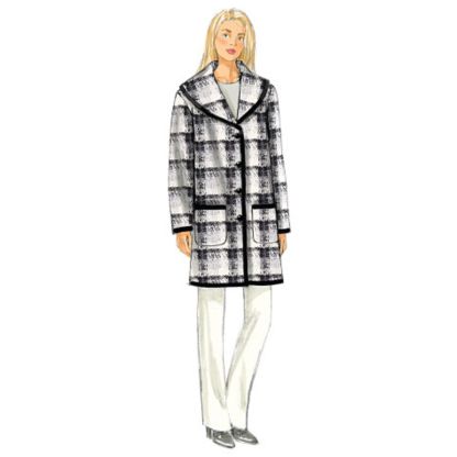 Patron Butterick 6107/Y - Manteau 2
