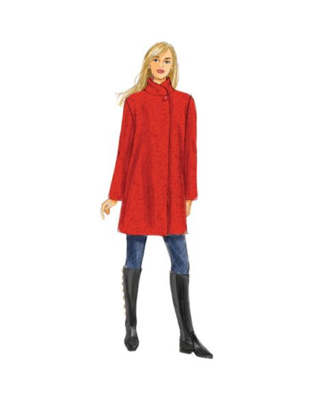 Patron Butterick 6107/Y - Manteau