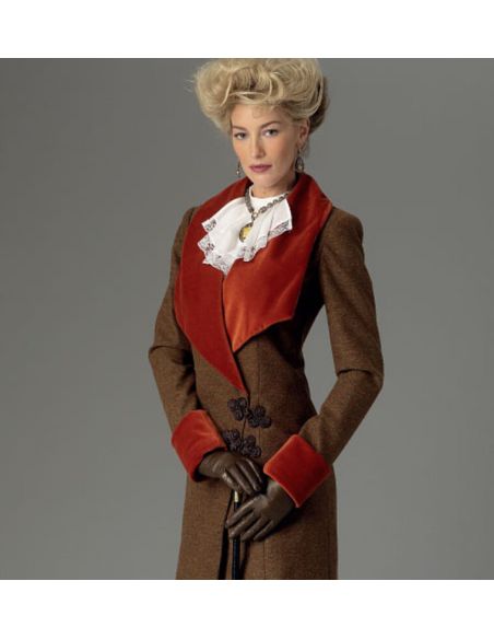 Patron Butterick 6108/A5 - Veste, bavette et jupe