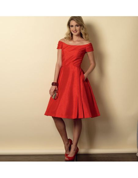 Patron Butterick 6129/A5 - Robe