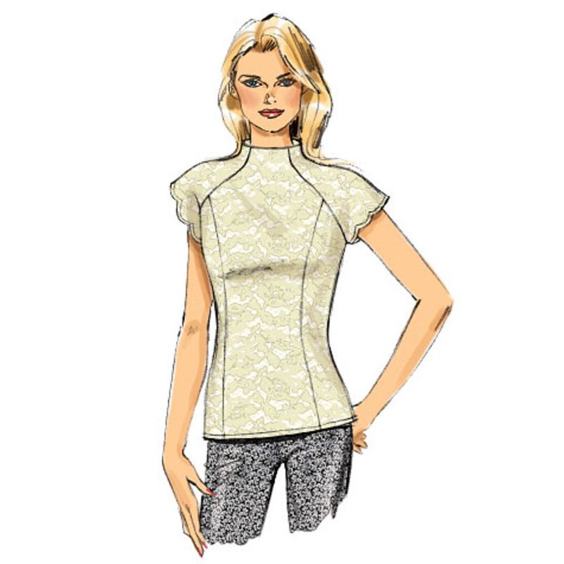 Patron Butterick 6134/A5 - Haut