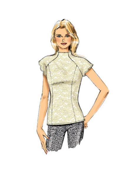 Patron Butterick 6134/A5 - Haut