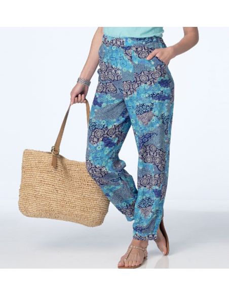Patron Butterick 6137/A5 - Pantalon