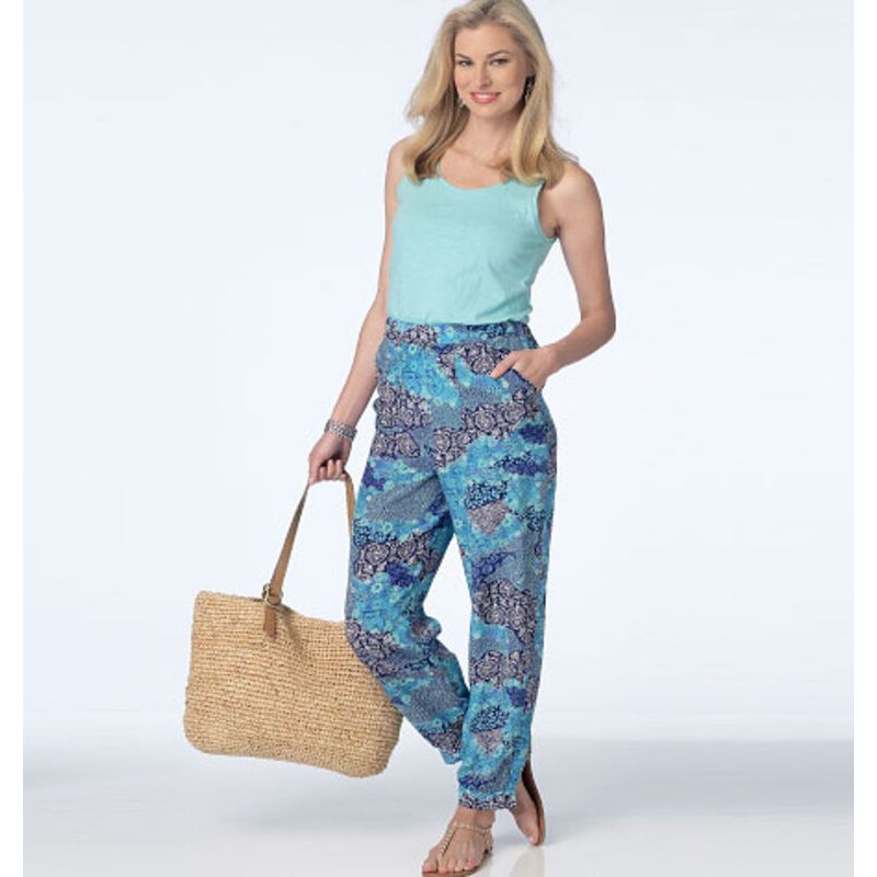 Patron Butterick 6137/A5 - Pantalon
