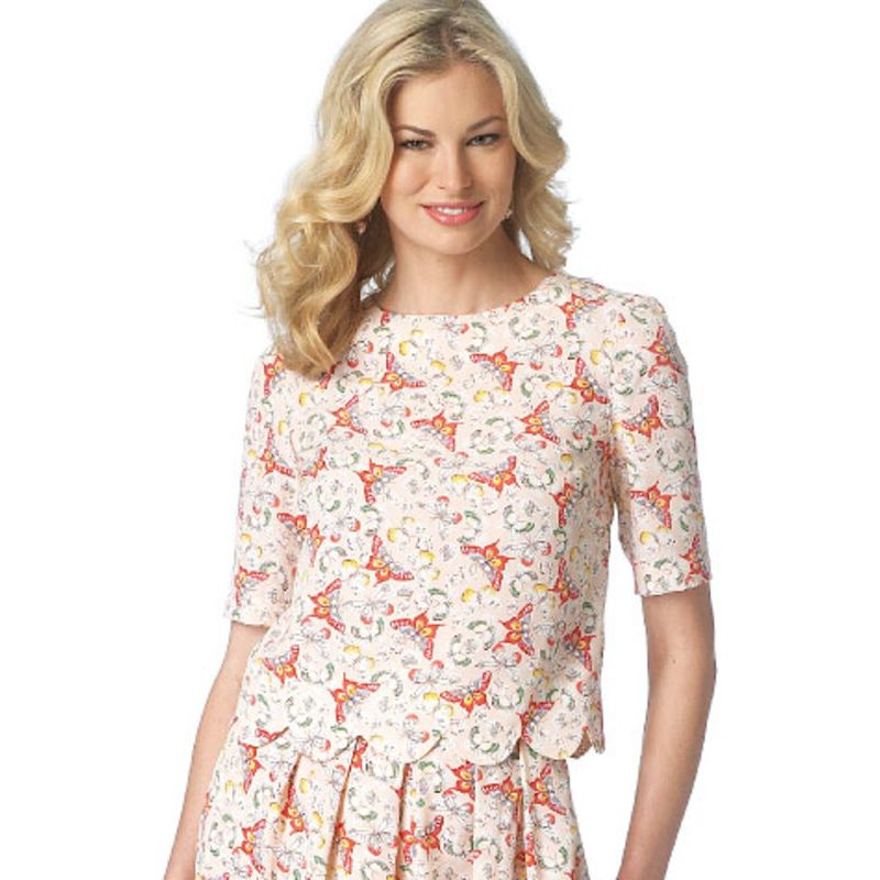 Patron Butterick 6175/A5 - Haut