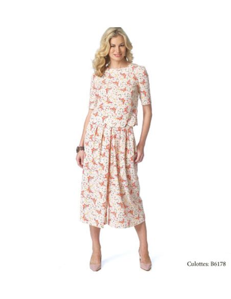 Patron Butterick 6175/A5 - Haut
