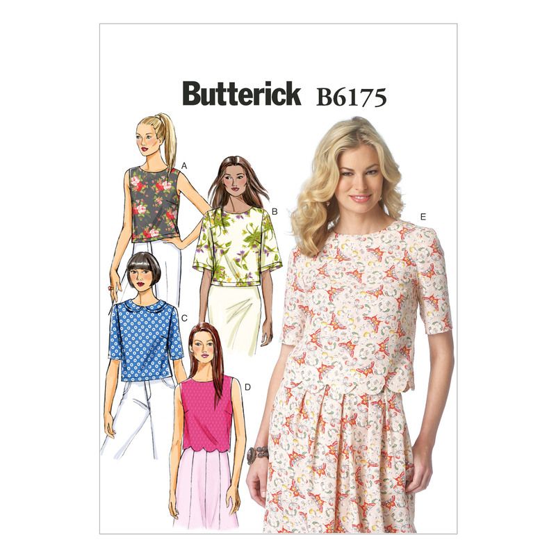 Patron Butterick 6175/A5 - Haut