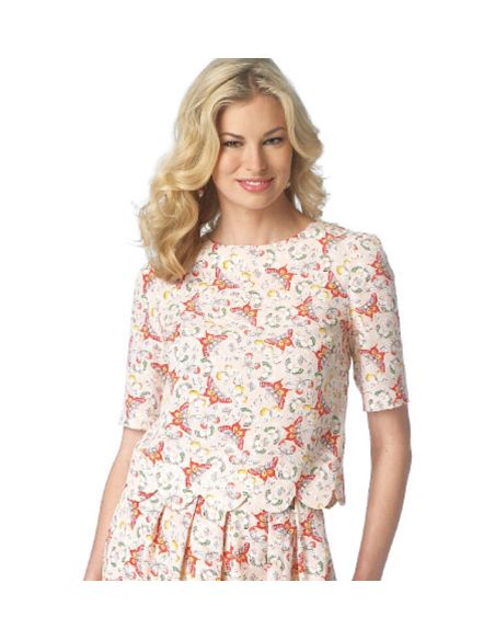 Patron Butterick 6175/A5 - Haut