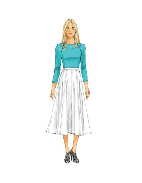 Patron Butterick 6179/A5 - Jupe et jupe-culotte