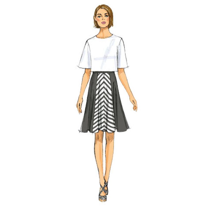 Patron Butterick 6179/A5 - Jupe et jupe-culotte