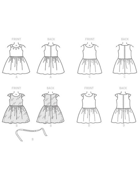 Patron Butterick 6201/CDD - Robe