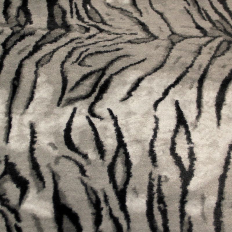 Fausse fourrure - Tigre gris