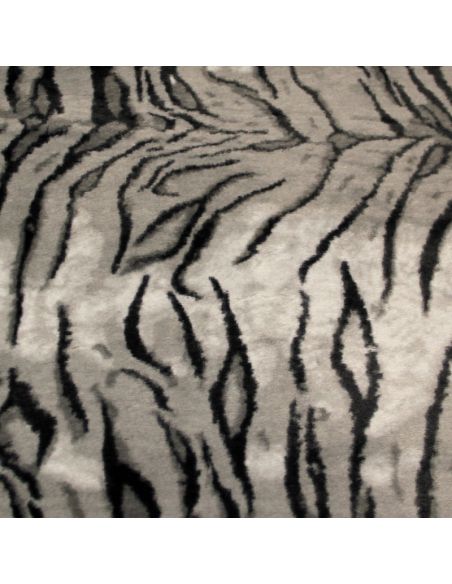Fausse fourrure - Tigre gris