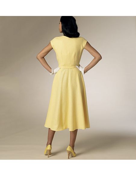 Patron Butterick 6211/A5 - Robe et ceinture