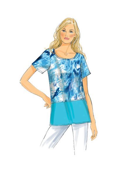 Patron Butterick 6214/Y - Haut