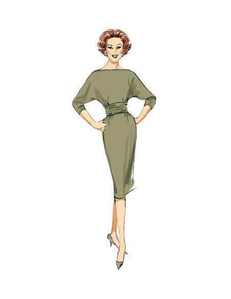 Patron Butterick 6242/A5 - Robe