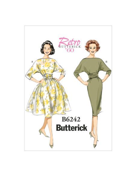 Patron Butterick 6242/A5 - Robe