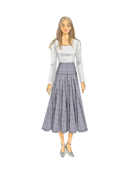 Patron Butterick 6249/A5 - Jupe