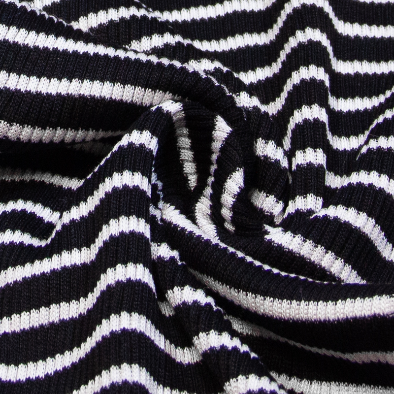 Bord côte - Rayures noir et blanc