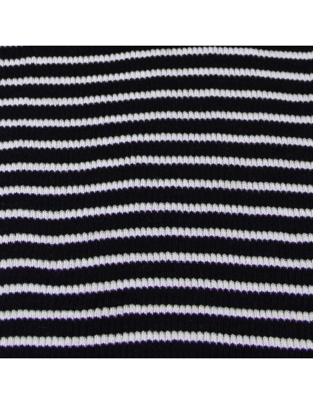 Bord côte - Rayures noir et blanc
