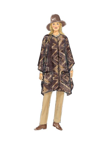 Patron Butterick 6250/Y - Veste, manteau et vêtement enveloppant