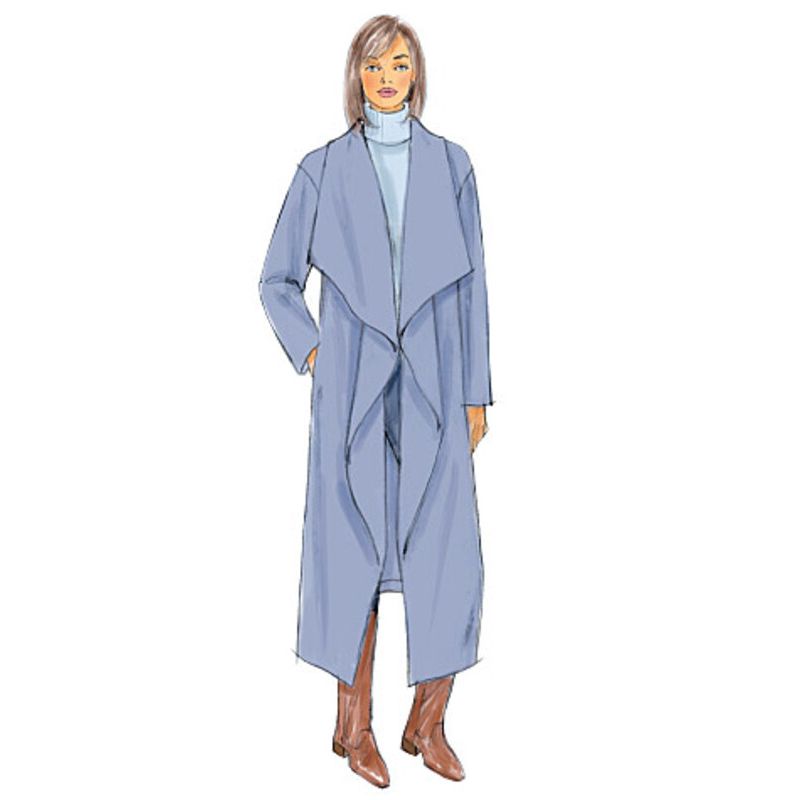 Patron Butterick 6250/Y - Veste, manteau et vêtement enveloppant