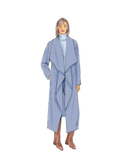Patron Butterick 6250/Y - Veste, manteau et vêtement enveloppant