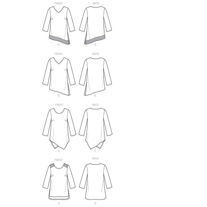 Patron Butterick 6263/RR - Tunique