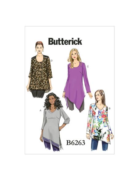 Patron Butterick 6263/RR - Tunique