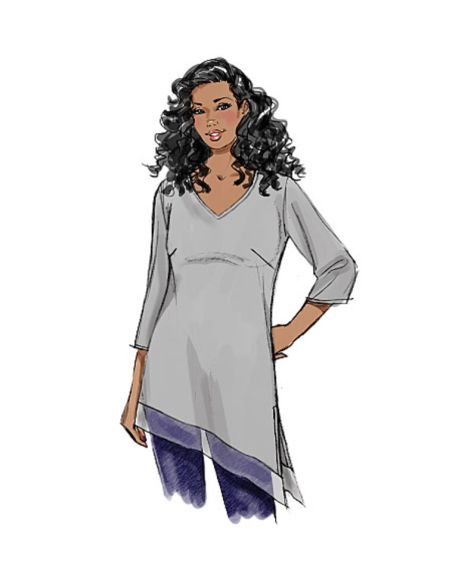 Patron Butterick 6263/RR - Tunique