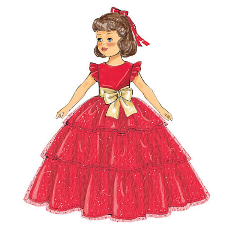 Patron Butterick 6265/OSZ - Vêtement pour poupée de 46cm