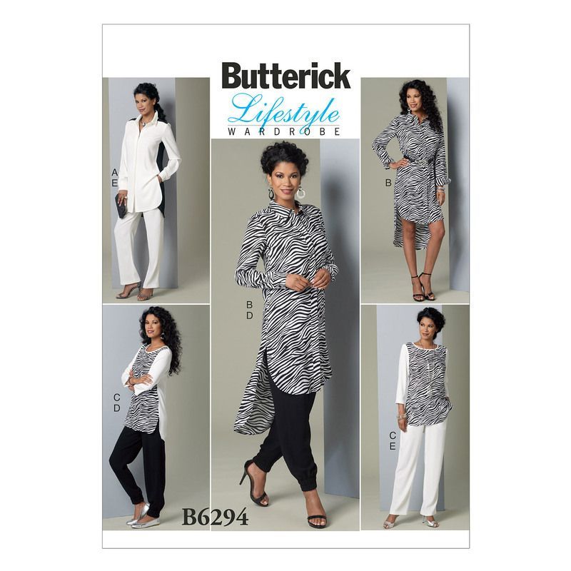 Patron Butterick 6294/B5 - Tunique et pantalon
