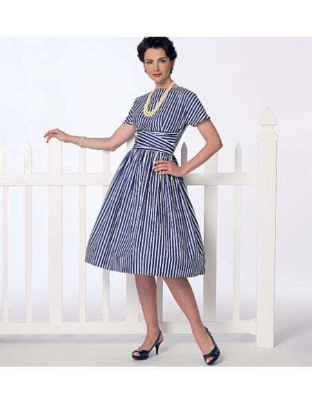 Patron Butterick 6318/A5 - Robe