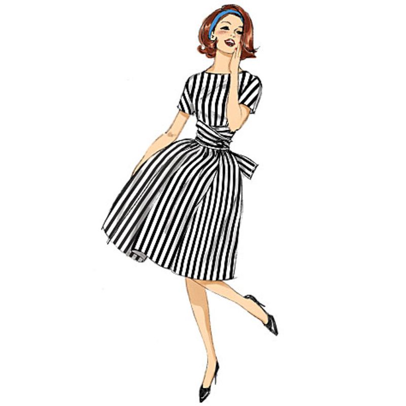 Patron Butterick 6318/A5 - Robe