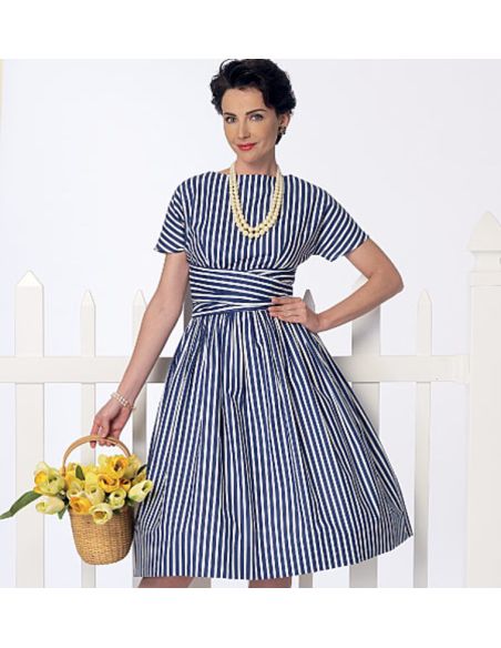 Patron Butterick 6318/A5 - Robe