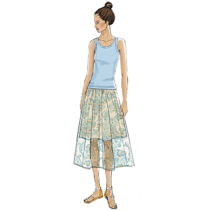 Patron Butterick 6326/B5 - Jupe