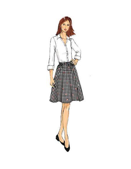 Patron Butterick 6326/B5 - Jupe