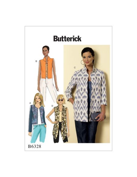 Patron Butterick 6328/B5 - Veste