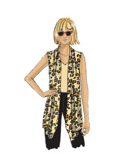 Patron Butterick 6328/B5 - Veste