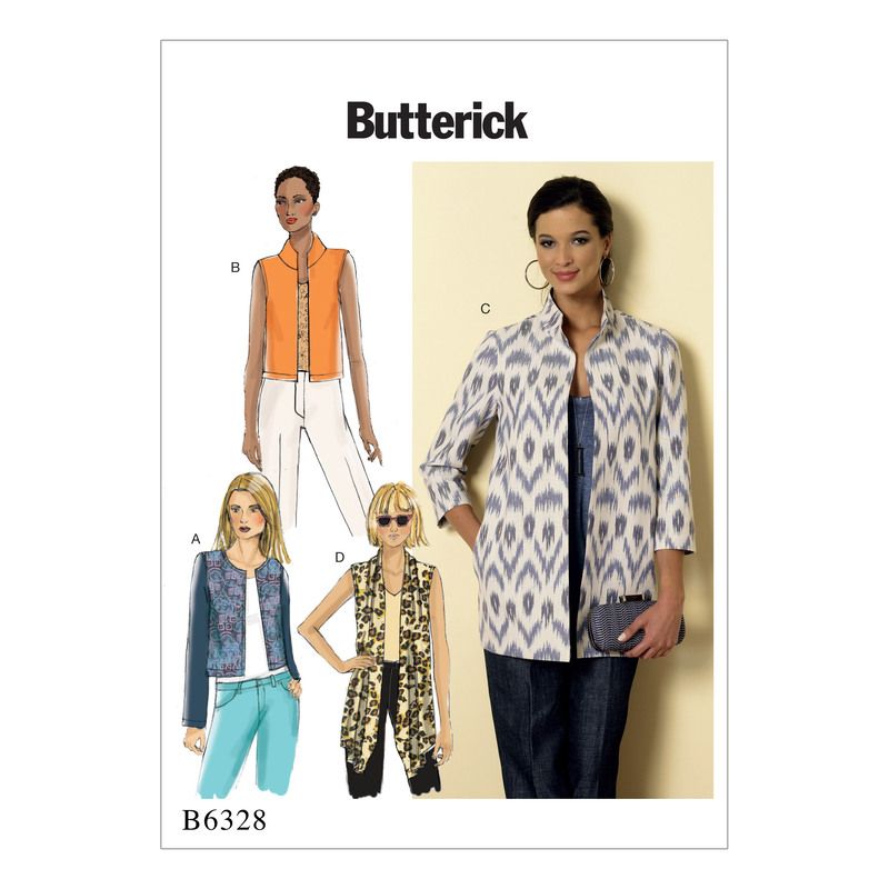 Patron Butterick 6328/B5 - Veste