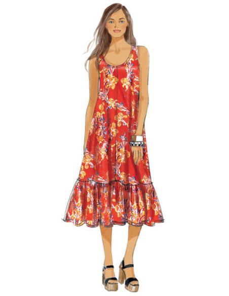 Patron Butterick 6350/Y - Robe