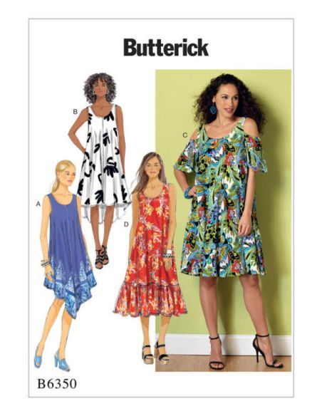 Patron Butterick 6350/Y - Robe