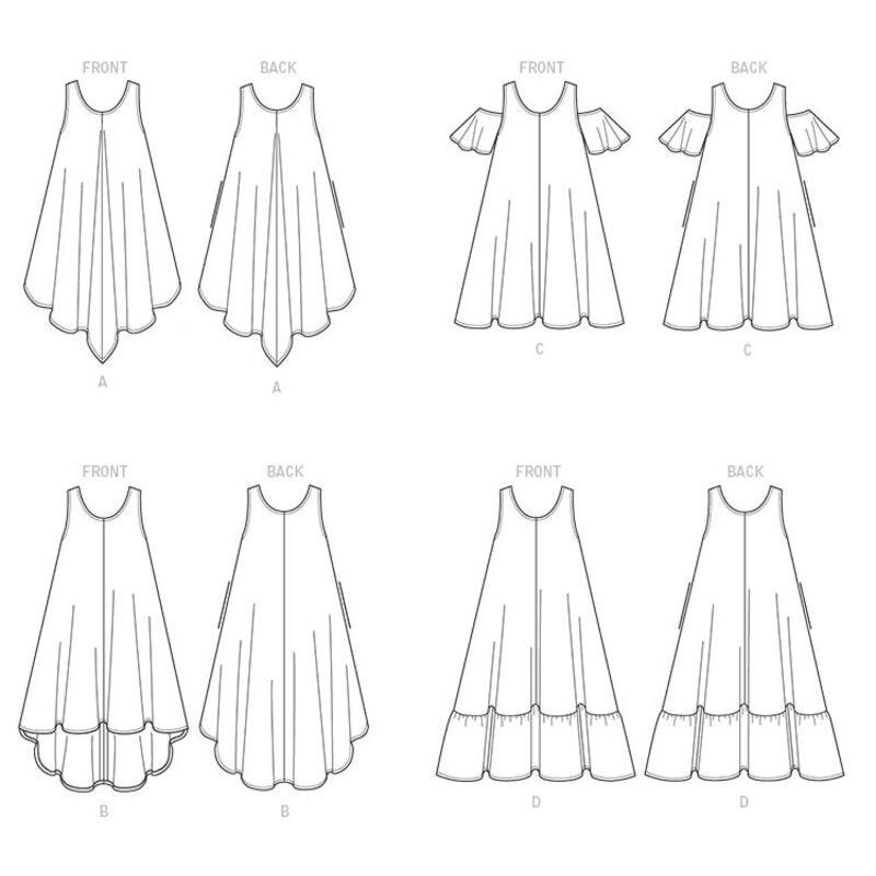 Patron Butterick 6350/Y - Robe