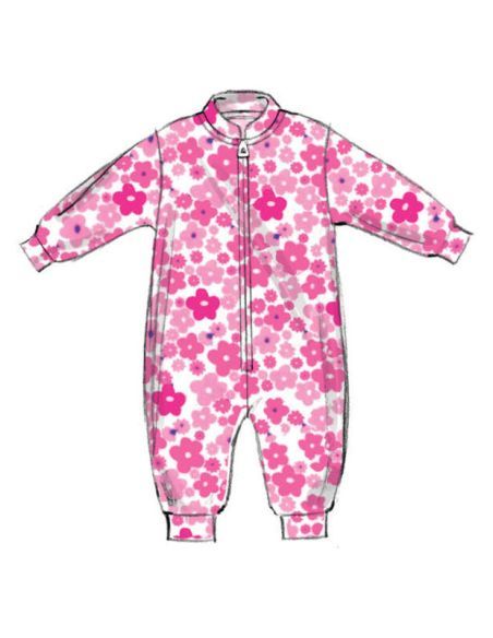 Patron Butterick 6372/YA5 - Cape, gilet, nid d'ange et pantalon pour bébé