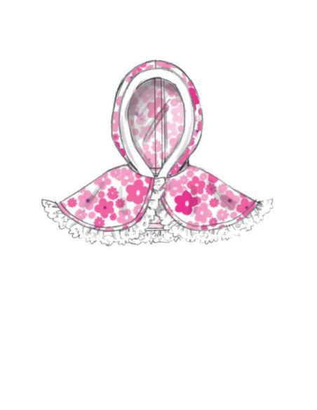 Patron Butterick 6372/YA5 - Cape, gilet, nid d'ange et pantalon pour bébé