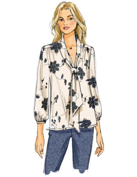 Patron Butterick 6378/A5 - Haut et tunique