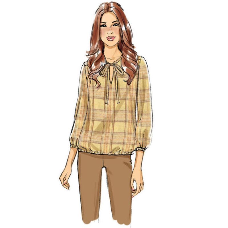 Patron Butterick 6378/A5 - Haut et tunique