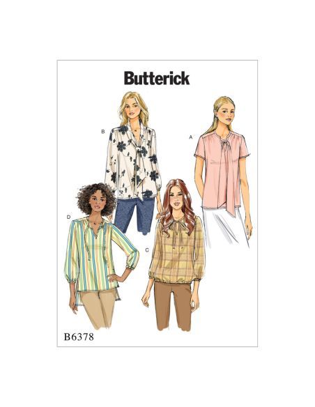 Patron Butterick 6378/A5 - Haut et tunique